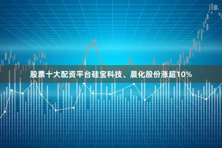 股票十大配资平台硅宝科技、晨化股份涨超10%